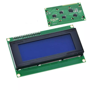 LCD2004 blue screen display module 20X4 character <strong>LCD</strong> yellow green screen display panel 2004 5V backlight use for <strong>Arduino</strong> DIY