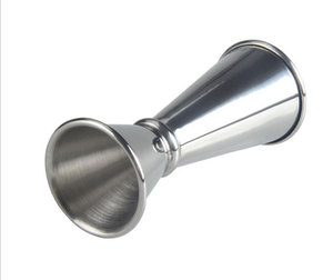 Japon tarzı çift Jigger 1oz 2oz paslanmaz çelik 304 kokteyl Jigger 30ml 60ml Bar araçları ile Metal ölçüm fincan - Product Image 3