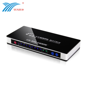 <strong>HDMI</strong> 4x2 <strong>Matrix</strong> Switch Splitter 4K@60Hz <strong>HDMI</strong> <strong>Matrix</strong> with Dual Audio Extractor with IR Remote Control Spdif for HDR HDCP <strong>2</strong>.<strong>2</strong> - Product Image 5