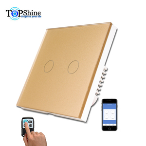 使用图雅应用程序进行语音控制的Topshine无线射频2组智能开关 - Product Image 3