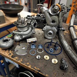 New <strong>Turbo</strong> Rebuild Service Kit 768331-2 768331-1 for Audi A3 TDI -<strong>4</strong> <strong>Cyl</strong>.-1.9L DI D 768331-2 768331-1 <strong>Turbo</strong> Rebuild Service Kit