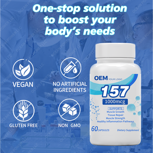 Oem nhãn hiệu riêng 157 1000 mcg Viên nang vitamin cho cơ bắp tập thể dục tăng trưởng 157 thảo dược chế độ ăn uống bổ sung viên nang - Product Image 4