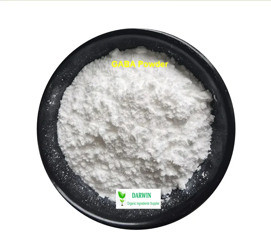 Darwin CAS 56-12-2 Gamma Aminobutyric Acid Gamma-Aminobutyric Acid GABA Powder