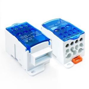 UKK 500A 690V1入力11出力ネジマウントバスバーユニポーラ配電ボックス電気端子ブロックコネクタ - Product Image 4