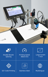Faith 1-2 Printing Heads Code Printer Online Inkjet Coders Printer Screen Printer Thermal Inkjet - Product Image 5