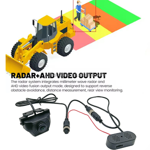 Cámara de visión trasera de coche 2 en 1, Sensor de marcha atrás de aparcamiento, Radar de visión trasera, cámara de visión nocturna de respaldo, Universal, fácil de instalar, sin Taladro - Product Image 6