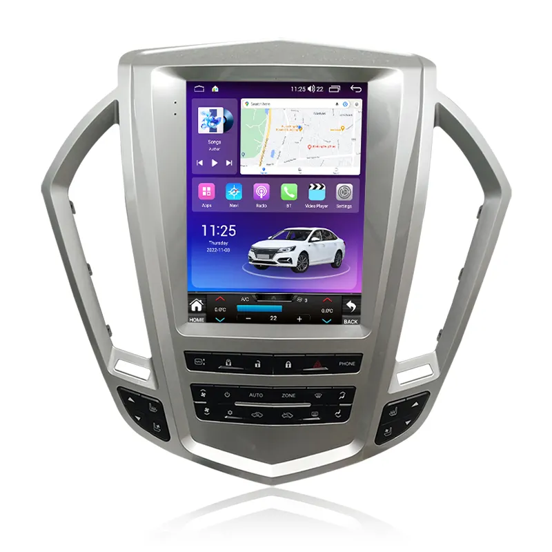 Система NaviFly Tesla Android 1024*768 360 Автомобильная камера для Cadillac SRX 2009-2012 с 4G LTE Wifi