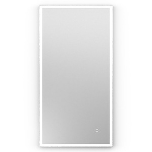 Luxo Design moderno 3-Light Floor <span class=keywords><strong>Mirror</strong></span> com full-length Touch <span class=keywords><strong>Sensor</strong></span> Iluminado Banheiro Grande Espelho-Fábrica Atacado