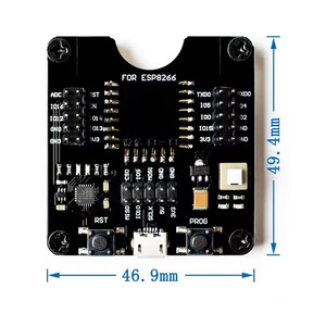ESP8266 ESP-WROOM-32 ESP32-WROVER geliştirme kurulu Test programcı soket indirici için ESP-01 ESP-12F ESP-07S ESP-12S ESP32