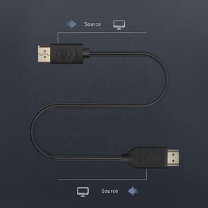 Displayport a HDMI, Cable DP 1,4 macho a HDMI 4K macho activo m a m, conversión DP a HDMI - Product Image 5