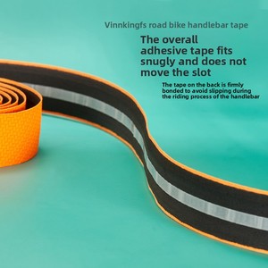Băng quấn tay lái xe đạp Vinnkingfs hai màu, chống trơn trượt, thấm hút mồ hôi, dành cho xe đạp đường trường, xe đạp trẻ em, xe đạp cruiser - Product Image 5