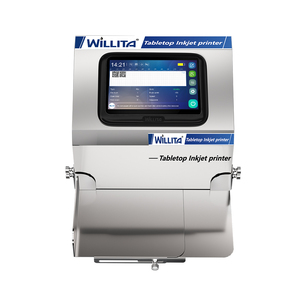 Smart Static Desktop-Touchscreen-Tinten strahl drucker zum Stempeln Verfalls datum Charge QR/Barcode-Logo-Codier maschine für Flaschen - Product Image 2