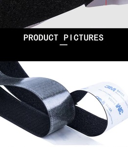 Jianli-sujetadores de bucle de doble cara, valcros adhesivos con pegamento, venta directa de fábrica - Product Image 6