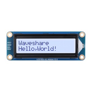 LCD1602 I2C-Modul, Optionen für drei Farben, 32 Zeichen LCD, 3,3 V/5V, Hintergrund beleuchtung einstellbar