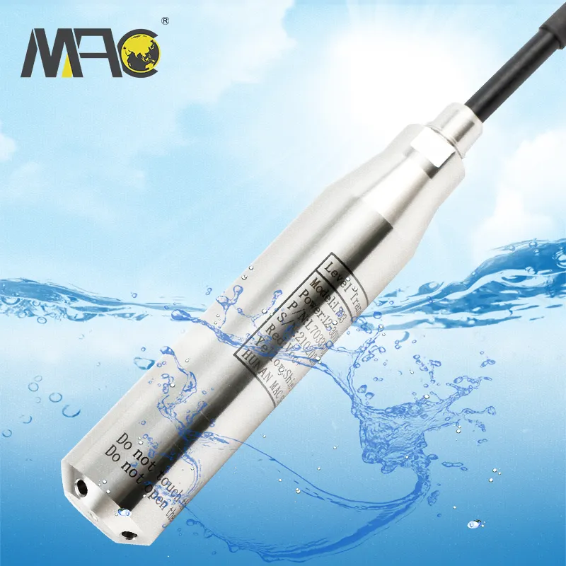 Macsensor 4-20ma Output Water Level Sensor For Submersible Level Transducer