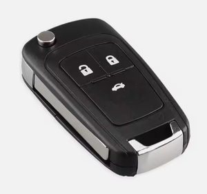 シボレー車の交換用キーケース用のチップなしのロゴなしの3つのボタンフリップ車のキーシェル - Product Image 6