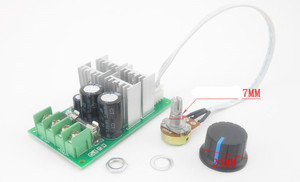 Taidacent 12V 24V 48V 60V Analogico DC Motor Controller PLC di Controllo della Velocità del Motore A CORRENTE CONTINUA A Base di plc PWM di Controllo Del Motore - Product Image 5