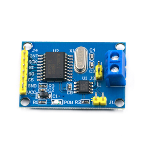 MCP2515 CAN-Bus-Modul mit TJA1050-Empfänger-SPI-Protokoll-Unterstützung 51 MCU-Programm beispiele