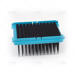 50ul ปลายปิเปตสีดำนำไฟฟ้า tecan Liha tecan ปลายหุ่นยนต์สำหรับเครื่อง tecan (สามารถเลือกการกักเก็บได้ต่ำมาตรฐาน SBS) - Product Image 1