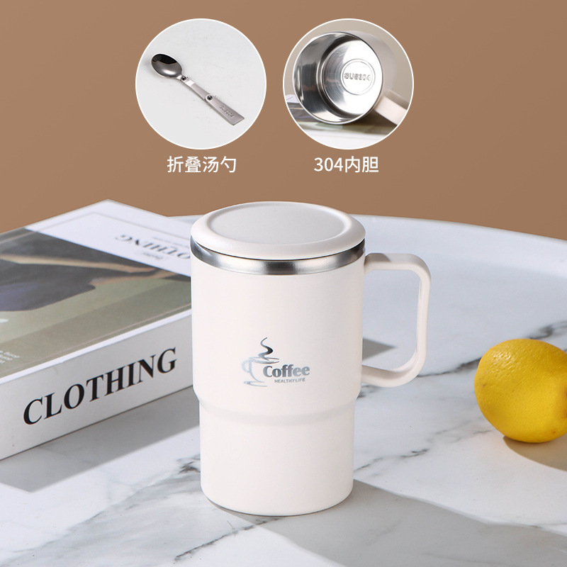 cuillère pliante blanc ivoire-304