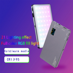 Portable Dimmable Mini Tripod <strong>LED</strong> <strong>RGB</strong> Light Kit Adjustable Pocket Studio Fill LR135 12V Power for Phone &amp; Video Metal Material - Product Image 5