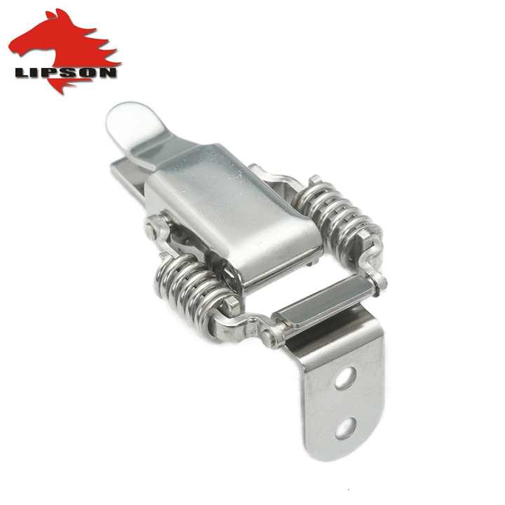 vertical toggle clamp with latch