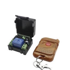 Drahtlose Fernbedienung DC 12 V 10 A 1 CH Relais 433 MHz Empfangsmodul für 1527 Codes lernen - Product Image 3