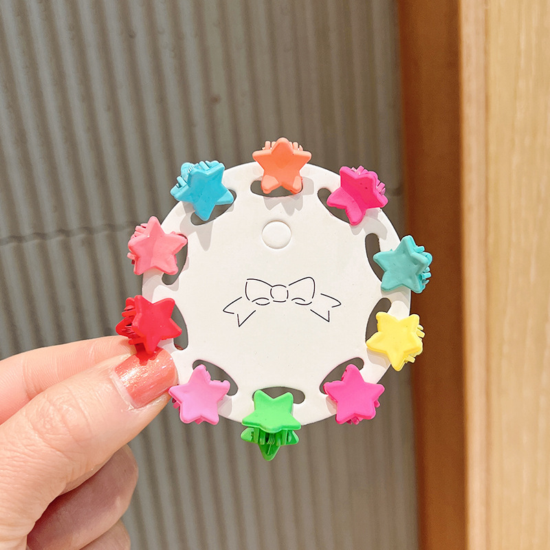 F8001-15 small five-pointed star 10 loaded with cardboard