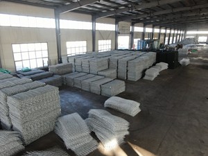 ตะกร้าตาข่ายกาบหินหกเหลี่ยม80x100มม. ตะกร้าตาข่ายสังกะสีสำหรับป้องกันแม่น้ำ - Product Image 5