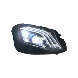 Conjunto de faro delantero LED completo actualizado para Mercedes Benz w213, faro delantero de coche LED Clase C 2015, programa Plug and Play - Product Image 4