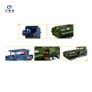 WDM Factory 1:24 Scale <strong>Model</strong> Friction Motorhome Alloy Toy Die-Cast Car Trailer Diecast Toys With Light and Sound - Product Image 3