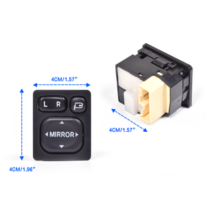 Công Tắc Gương Điện Cho Phụ Tùng Ô Tô Hiace #727 Cho Gương Chiếu Hậu Động Cơ Ô Tô Xe Hơi Đã Qua Sử Dụng Phụ Tùng Ô Tô Hiace HIACE 200 - Product Image 2