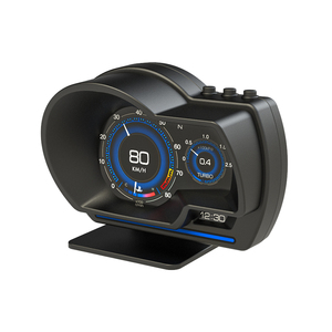 Auto Head up Display OBD2+GPS Digital Speedometer Alarm Water Oil Temp RPM Diagnostic Tools Smart Gauge Hud Display for Car - Product Image 1