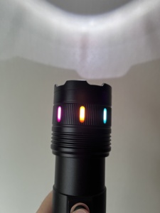 Antorcha recargable LED fluorescente de 30W de largo alcance (1000 metros) Fuente de alimentación de haz láser blanco luminoso alto tipo C - Product Image 5