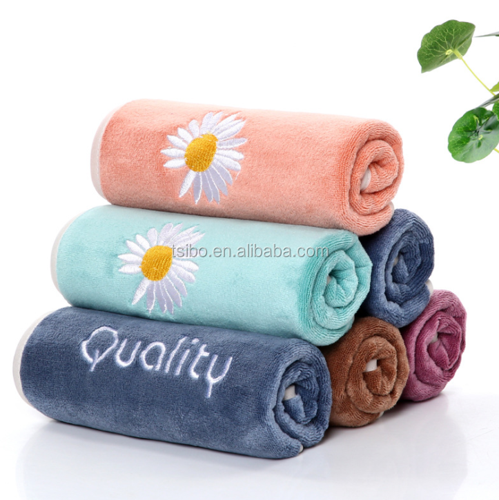 Little <strong>Daisy</strong> 70*140cm Soft Microfiber Bath <strong>Towel</strong> for Beach/home/gift - Product Image 1
