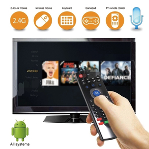 Topleo universale tv telecomando wifi ir mx3 retroilluminazione full qwerty air mouse smart wireless mini tastiera rf telecomando - Product Image 5