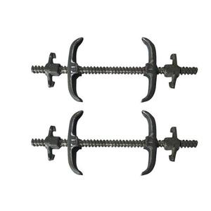 Tie Rod <strong>Kit</strong> Threaded Rod with Nut Thread Bar Metal Rod for Pipes Construction Concrete <strong>Steel</strong> Formwork Accessories - Product Image 1