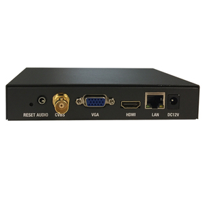 Decodificador de Streaming IP a VGA, convertidor para sistema de servidor punto a Piot, h.265, HD-M, AV, IPTV, H.264 - Product Image 6