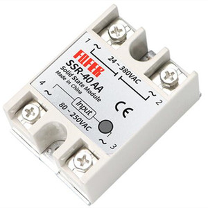 さまざまなアプリケーションのための単一フェーズ40AソリッドステートリレーモジュールSSR-40AA - Product Image 1