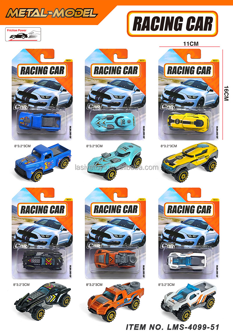 Coche de carreras deslizante de aleación LMS-4099-51
