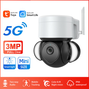 LEDEAST 3MP HD Image Quality Smart Security Floodlight Camera IP66 Waterproof Wifi Camera With Mobile Tracking - Product Image 2