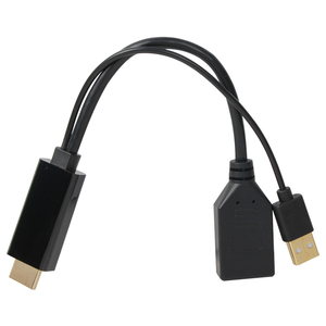 VCOM 4K 60Hz <strong>HDMI</strong> to DP Cable 15cm Male to Female for Monitor Projector DisplayPort Converter