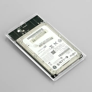 2.5&quot; Transparent 5Gbps USB3.0 Sata HDD Enclosure HDD Case Tool Free Hard Drive Enclosure 2.5 Inch Usb3.1 Type C SSD Enclosure