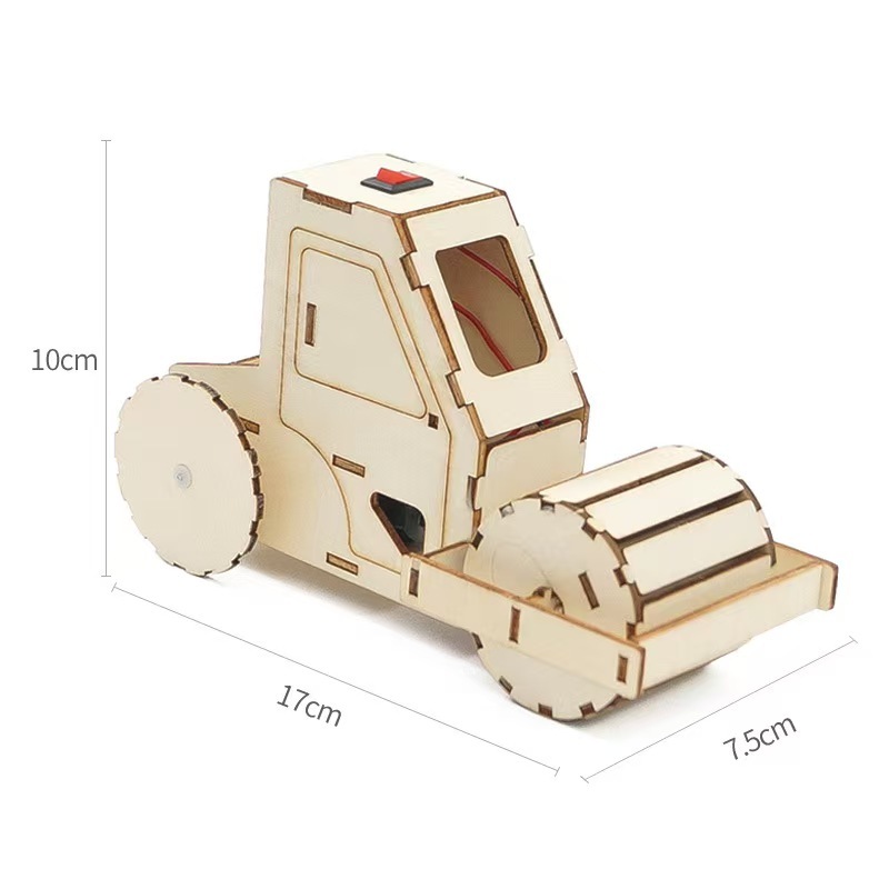 Electric road roller