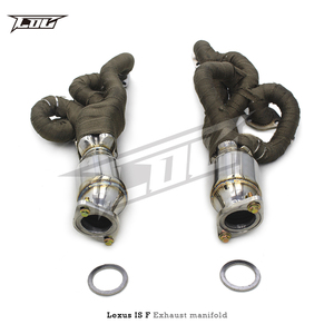 COC新しくアップグレードされた高品質エンジンボルテックスマニホールドヘッダーLexus ISF/IS F 5.0 2007-2014ステンレス鋼用