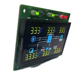<span class=keywords><strong>Display</strong></span> <span class=keywords><strong>LCD</strong></span> del <span class=keywords><strong>Controller</strong></span> solare <span class=keywords><strong>LCD</strong></span> del modulo bianco VA di dimensioni personalizzabili
