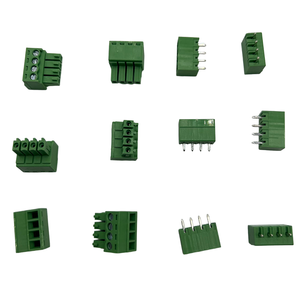 15EGDVC 3.81mm 5.08mm Pitch Pluggable 4 Pin Right Angle Vertical PlugScrew Type <strong>Terminal</strong> <strong>Blocks</strong> <strong>Plug</strong>-in Green <strong>Terminal</strong> <strong>Blocks</strong> - Product Image 5