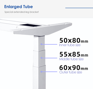 Modern <strong>Customized</strong> Height Adjustable Workstation Electric Office <strong>Computer</strong> Double Motor Standing <strong>Desk</strong> - Product Image 5