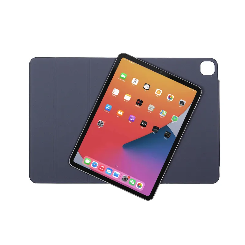 סופר דק עמיד הלם מגנטי דו צדדי עור tablet flip כיסוי מקרה עבור iPad פרו 11 אינץ 12.9 סנטימטרים מיני 6