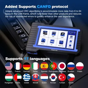 Herramienta de escaneo bidireccional Mucar VO7S, diagnóstico inalámbrico, protocolos Canfd, lector de código de motor, herramienta de escaneo automotriz, lector Obdii